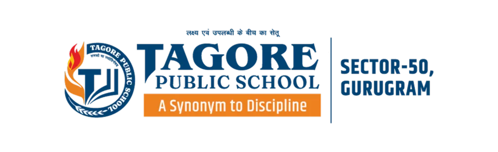 Official logo of Tagore Public School in Gurugram Haryana